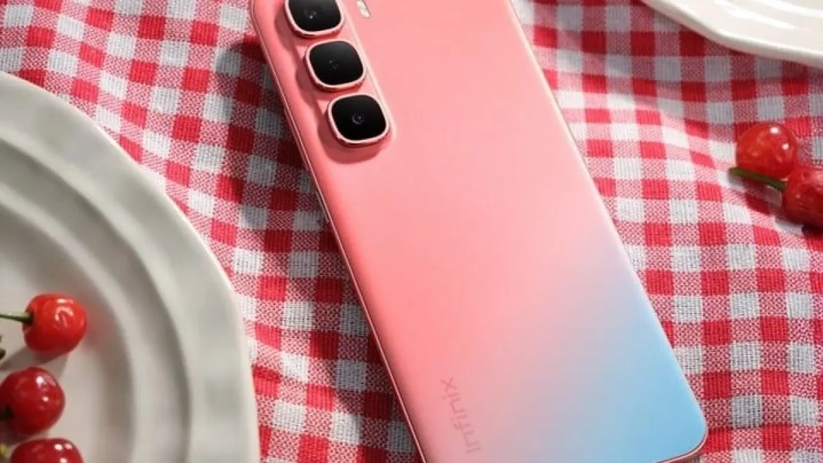 Infinix Hot 60 Pro Plus hadir dengan desain super tipis 5,95 mm, layar AMOLED 144Hz, dan spek gahar di harga Rp2 jutaan (Pinterest).