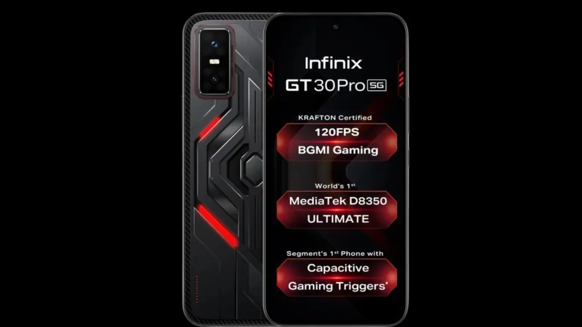 Infinix GT30 Pro hadir dengan trigger gaming, cooler magnetik, dan FPS tinggi untuk Mobile Legends serta PUBG. (Pinterest)