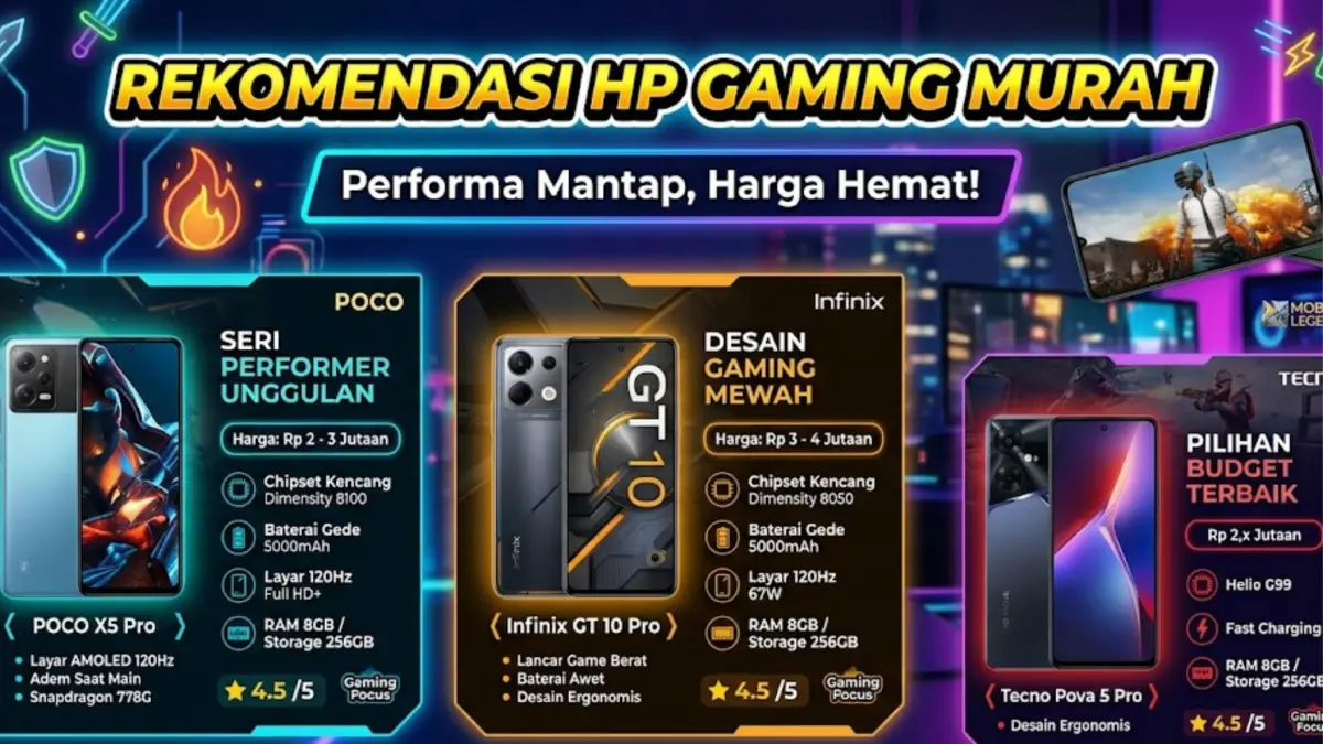 Infinix Note 50 X5G Plus hadir sebagai HP gaming murah dengan Dimensity 7300 Ultimate dan FPS stabil untuk PUBG. (Pinterest)