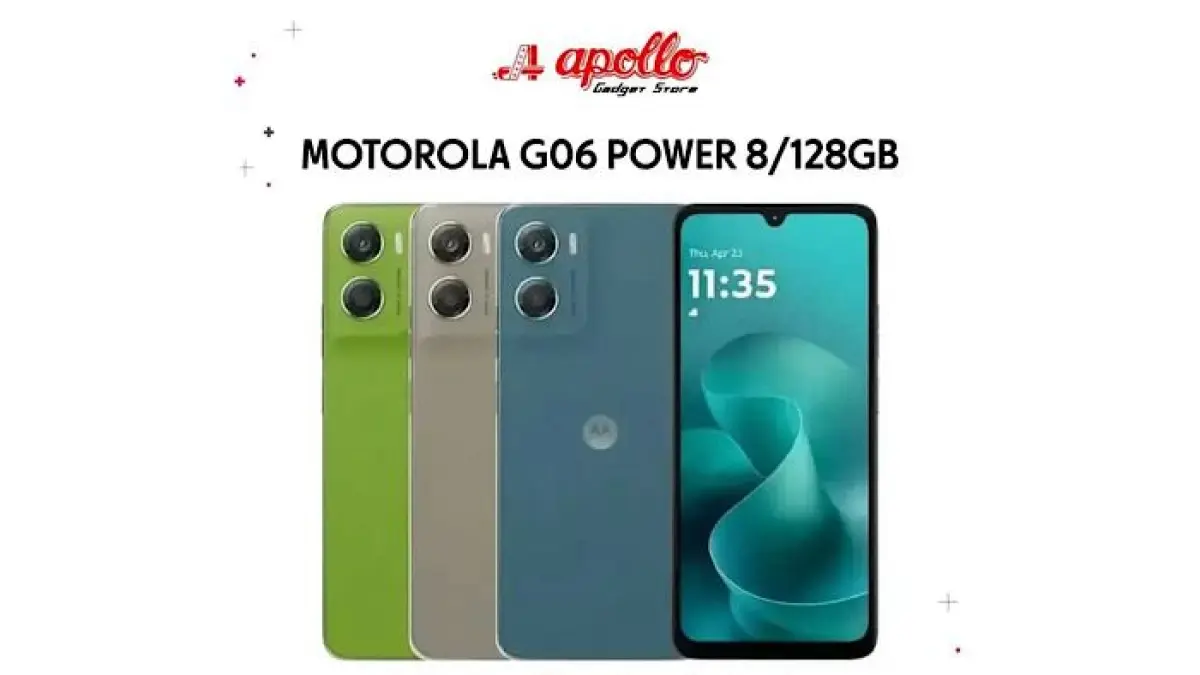 Motorola G06 Power hadir dengan baterai 7000 mAh, kamera AI, dan layar 120 Hz. HP Rp1,4 jutaan ini bikin geger 2025.(pinterest)
