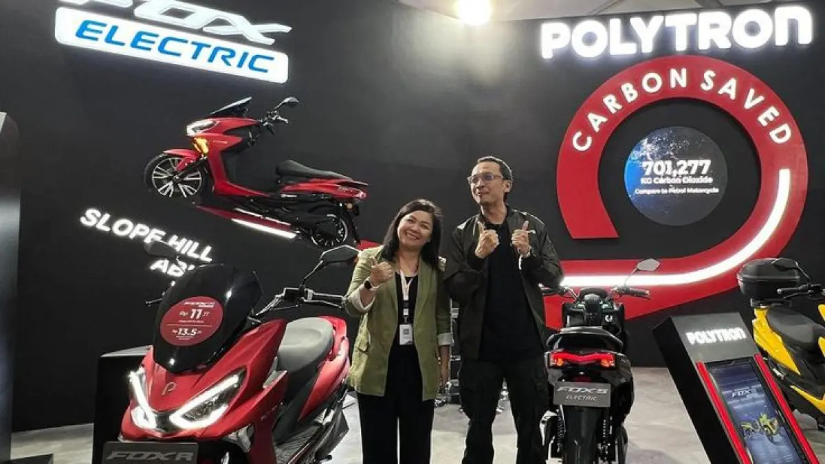 Pengguna bongkar biaya asli Polytron Fox Air setelah 18.000 km dalam setahun, plus minus motor dan keluhan after sales (Pinterest).