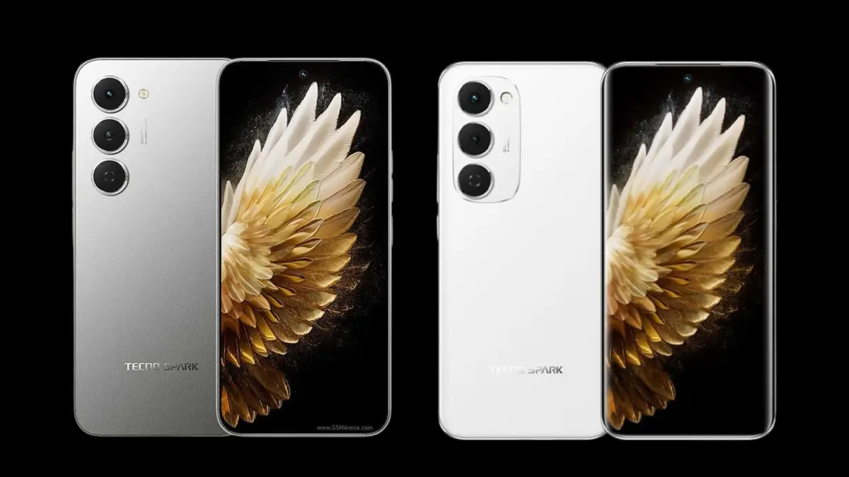 Tecno Spark 40 Pro hadir dengan layar AMOLED 144Hz, Dolby Atmos, kamera 50MP, dan baterai 5200 mAh di bodi tipis. (Pinterest)