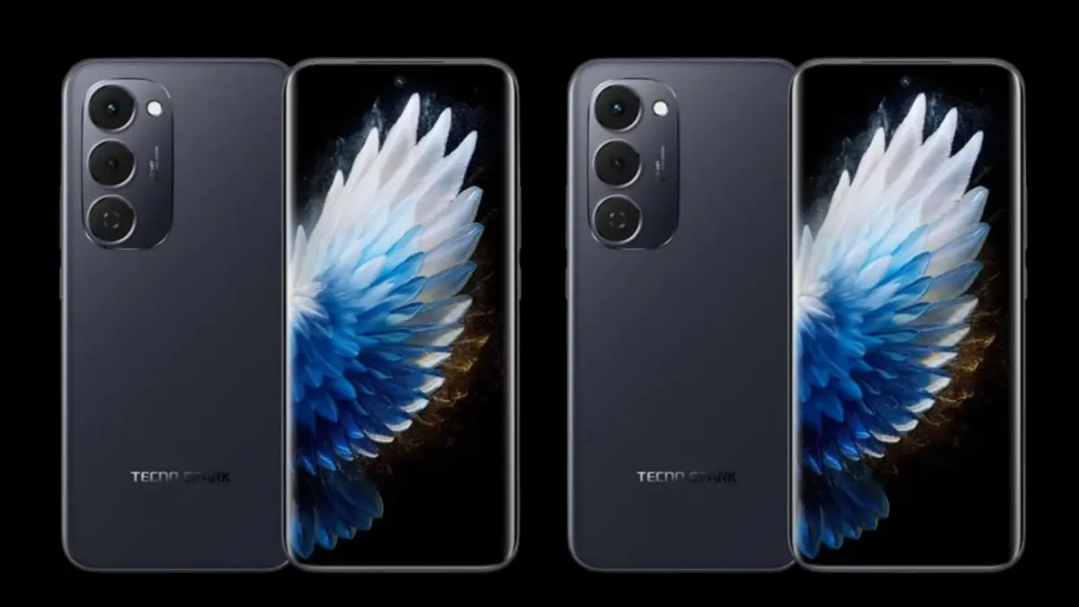 Tecno Spark 40 Pro hadir dengan layar AMOLED 144Hz, desain tipis, kamera 50MP, dan baterai 5200 mAh. Intip spesifikasinya! (Pinterest)