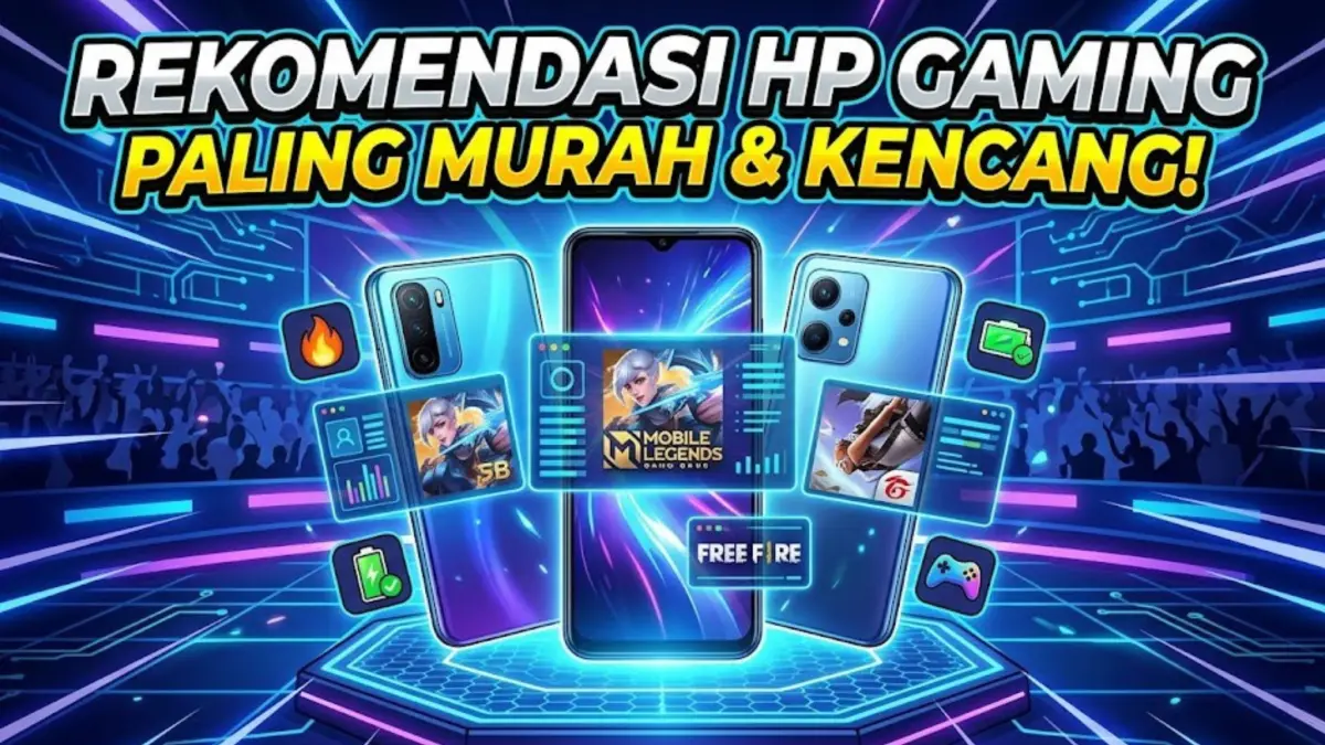Rekomendasi HP gaming murah 2026, Infinix Hot 60 Pro Plus hadir dengan AMOLED 144Hz dan performa PUBG smooth extreme. (Pinterest)
