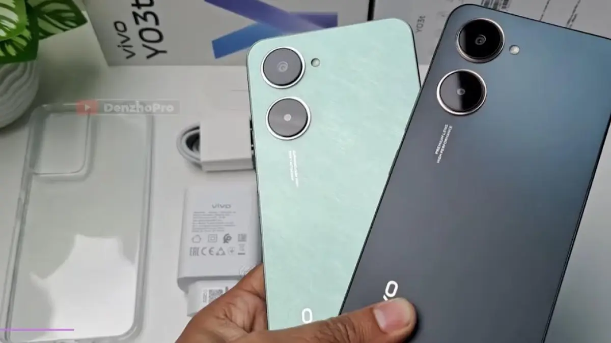 8 HP Vivo 1 jutaan terbaik 2026 hadir dengan baterai 6000 mAh, Helio G85, refresh rate 90 Hz hingga fast charging 44 watt.(screenshot youtube)