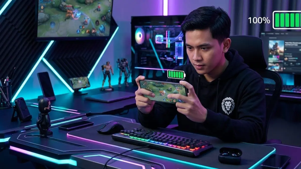 HP Infinix baterai besar makin diminati 2026 karena tahan lama dipakai gaming, streaming, dan aktivitas harian.
