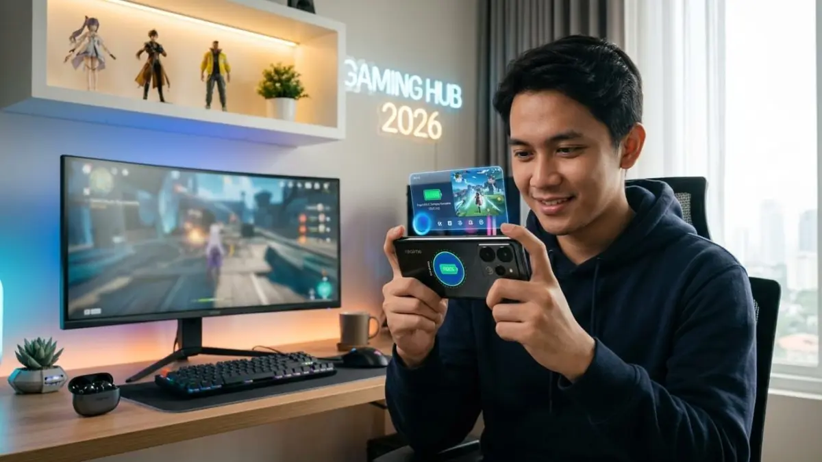 HP Realme baterai jumbo jadi favorit 2026 karena tahan lama dipakai gaming, streaming, dan aktivitas harian.
