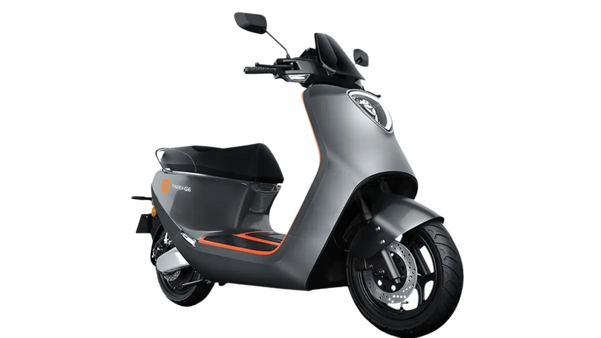 Review Yadea G6 terbaru, motor listrik flagship dengan desain sporty, kecepatan 65 km/jam dan jarak tempuh 100 KM. (PINTEREST)