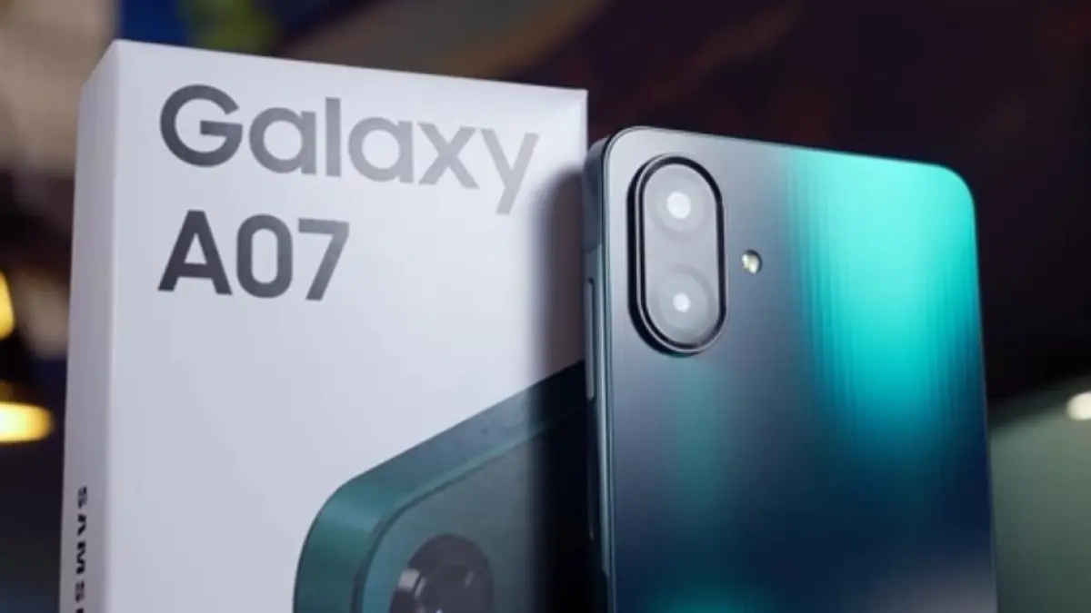 Samsung Galaxy A07 hadir dengan Helio G99, UFS, layar 90 Hz, dan update OS 6 tahun. Simak review lengkapnya.(screenshot youtube)