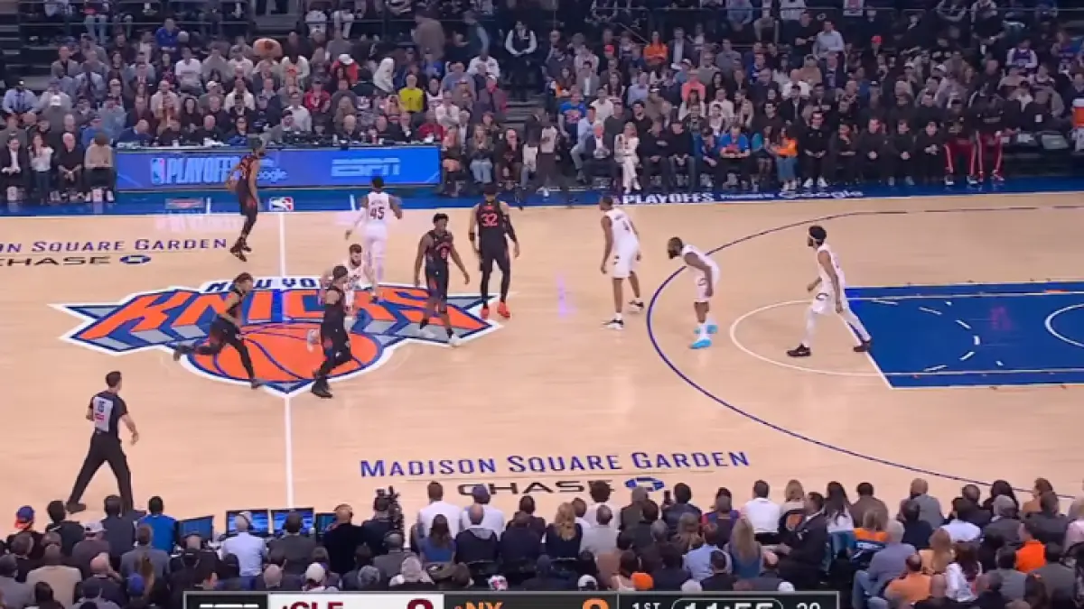Cavaliers tampil agresif hadapi Knicks di Madison Square Garden, playoff NBA memanas sejak kuarter pertama berlangsung. (Lakers Dynasty Highlights)