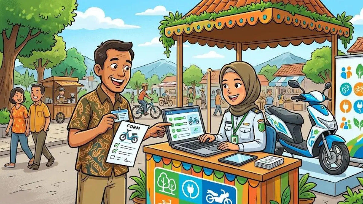 Cara Daftar Subsidi Konversi Motor Listrik Rp7 Juta, Ini Tahapan Lengkap dari Pendaftaran hingga Motor Siap Jalan (Gemini AI)