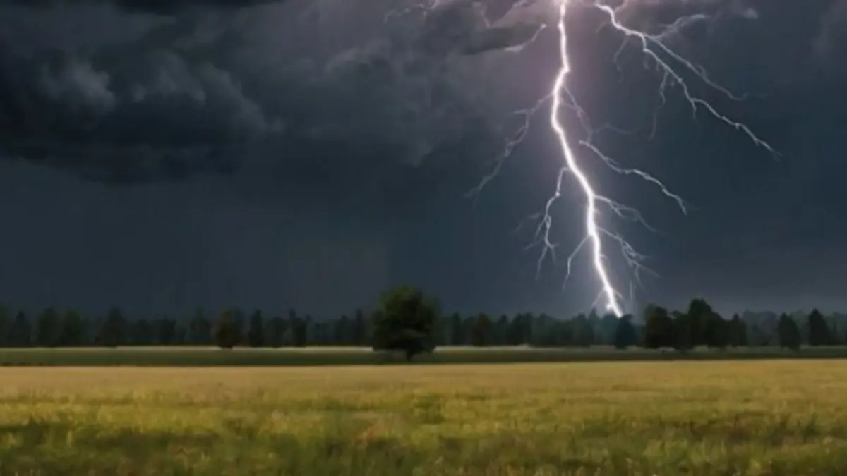 Depok disebut kota petir terganas di dunia. Arus petirnya diklaim mampu menghancurkan beton dan mematikan manusia.
(screenshot pinterest)