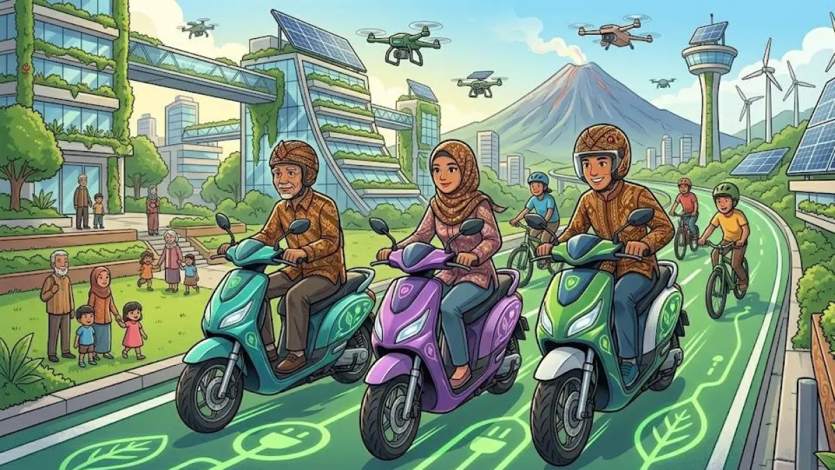 Motor Listrik Subsidi 2026 Mulai Rp5 Juta, Ini 5 Pilihan Terbaik dan Layak Dipakai Harian di Indonesia (Gemini AI)