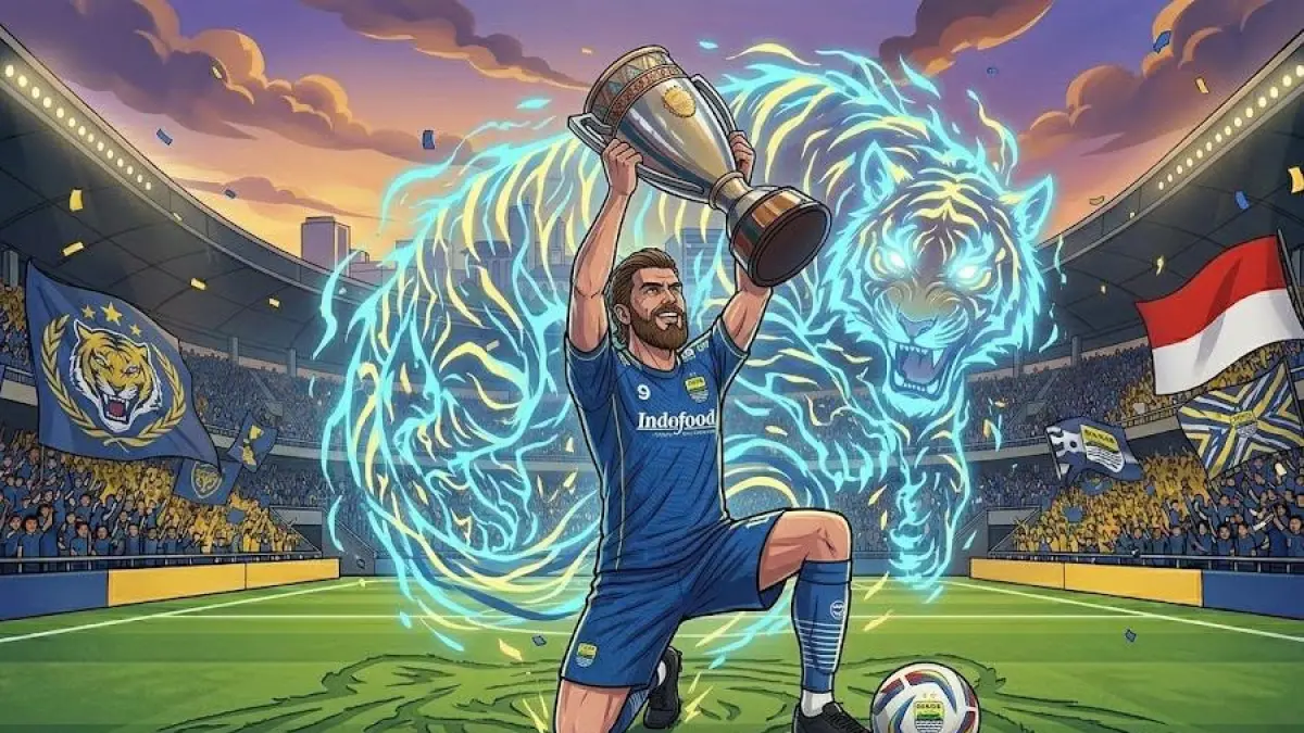 Persib Bandung Juara di Depan Mata: Boyan Hodak Kembali, Patung Raksasa hingga Wacana Museum Bikin Dunia Sorot GBLA (Gemini AI)