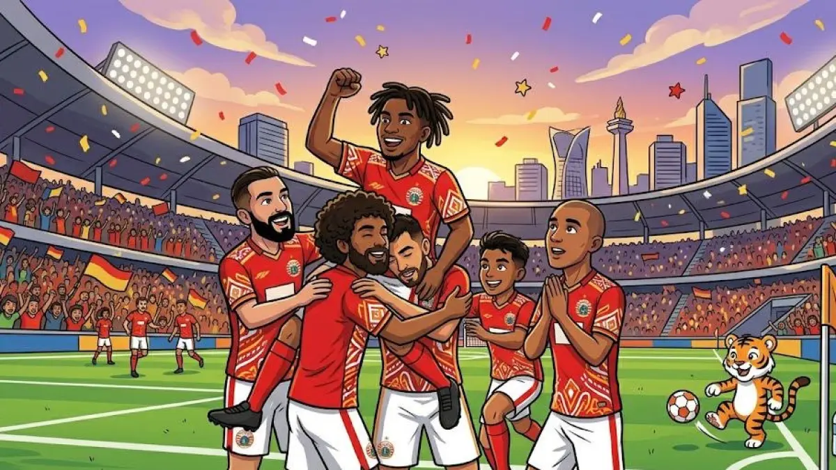 Hasil Persija vs Semen Padang 3-0: Gustavo Almeida Brace, Macan Kemayoran Tutup Musim di Peringkat 3 (Gemini AI)