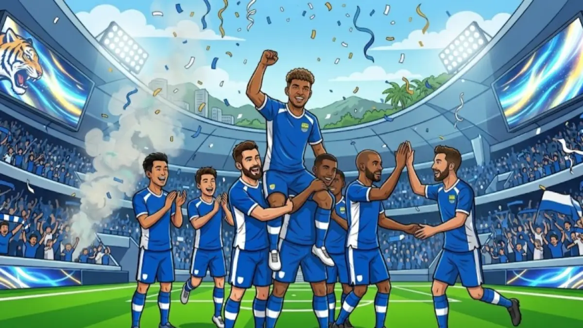 Persib Bandung Hattrick Juara BRI Super League 2026, Ini Fakta Gila di Balik Dominasi Maung Bandung yang Bikin Rival Gigit Jari (Gemini AI)