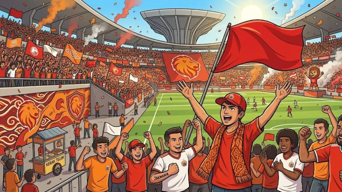 Persija Jakarta Gagal Juara Liga 1 2025/2026, Evaluasi Besar Dimulai: Pemain Asing Disorot, Target Juara Musim Depan (Gemini AI)