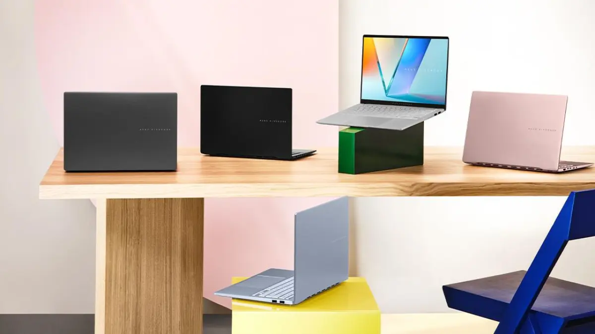 Asus Vivobook Go 14 masih layak dibeli di 2026 dengan Ryzen 3, layar IPS Full HD, baterai awet dan desain premium (Pinterest).