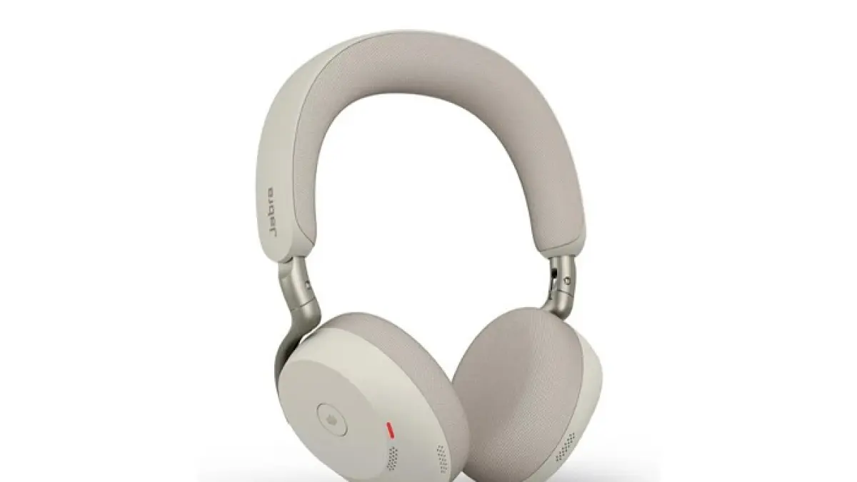 Jabra Evolve3 Series hadir dengan AI voice processing, ANC modern, dan desain baru untuk pekerja hybrid dan meeting profesional.(Pinterest) 
