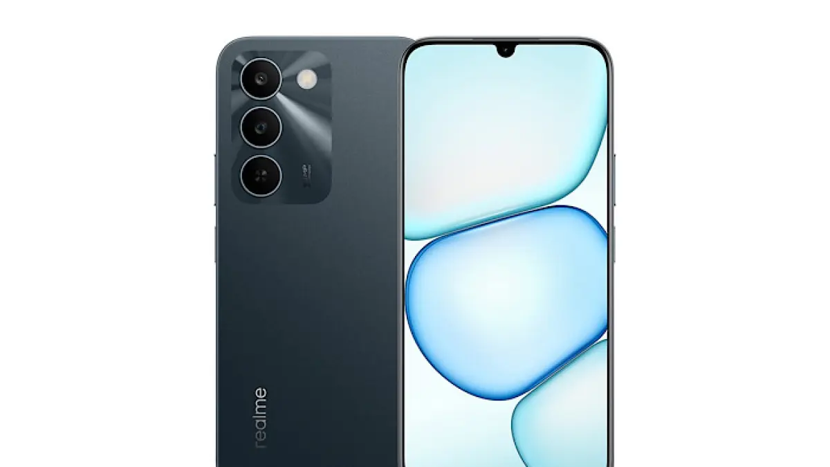 Realme C100 resmi masuk Indonesia 7 Mei 2026 dengan baterai 8000 mAh, IP69K, dan refresh rate 120 Hz di harga Rp3 jutaan.(pinterest)