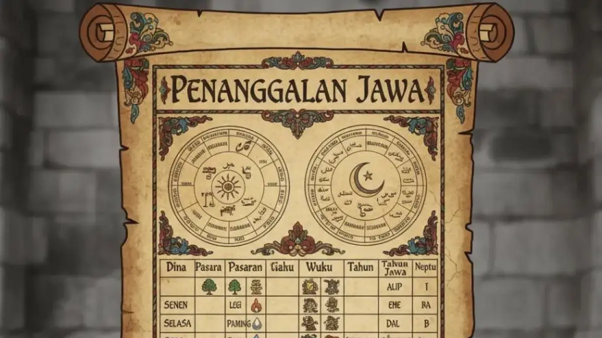 Naga dina dan patine dina dalam primbon Jawa kembali viral, begini cara menghitung arah keberuntungan dan arah yang harus dihindari.
