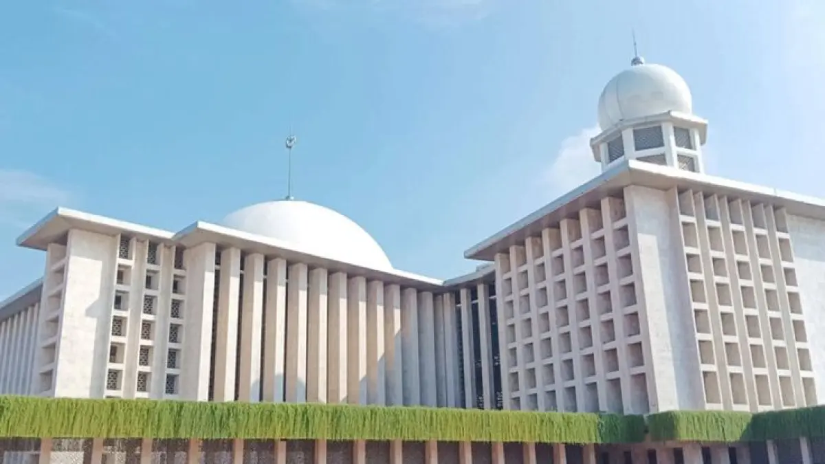Sejarah Masjid Istiqlal: Dibangun Sejak 1950, Sempat Terhenti hingga Jadi Masjid Terbesar Asia Tenggara (Pinterest)