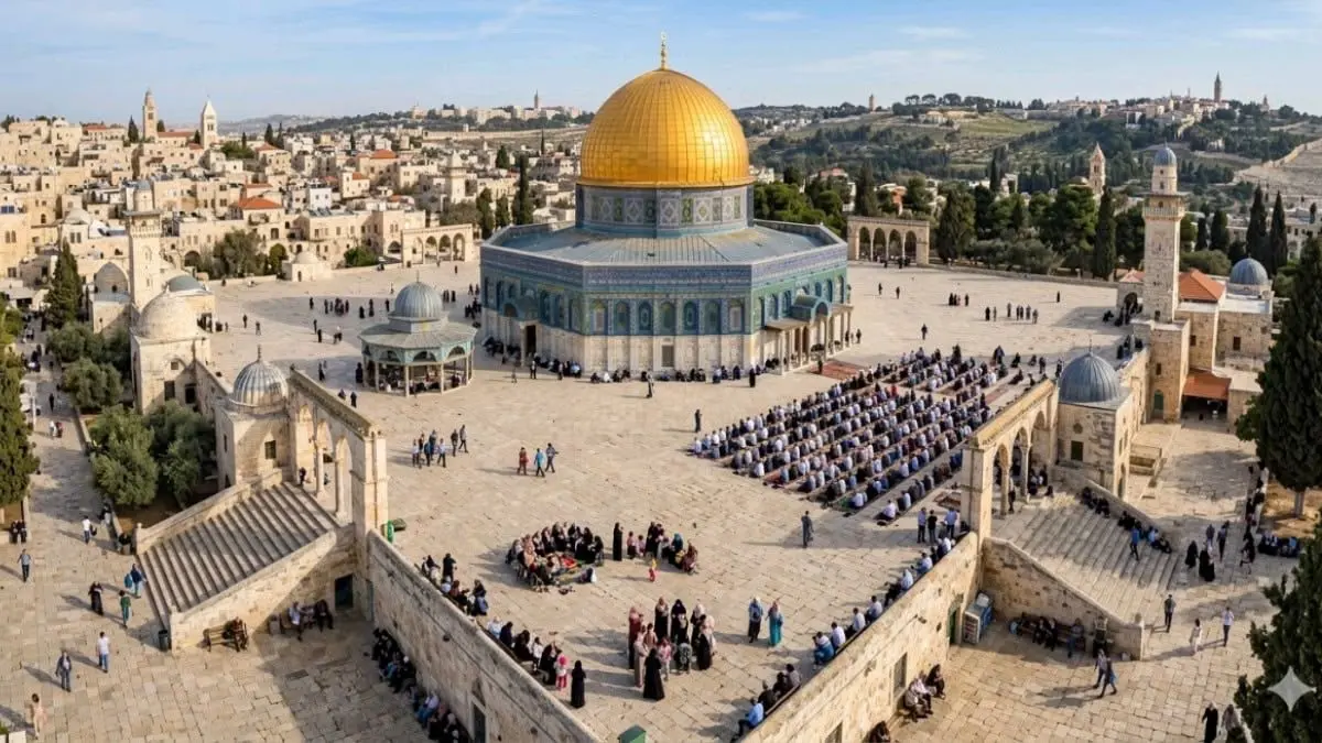 Sejarah Masjidil Aqsa dan Yerusalem kembali disorot, mulai Khalifah Umar bin Khattab hingga kisah Nabi Sulaiman dan Isra Mikraj.