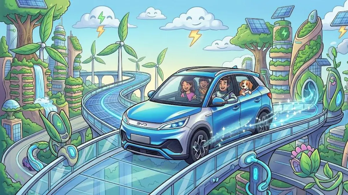 BYD Atto 1 Premium Ternyata Punya Fitur V2L, Bisa Jadi Genset Saat Mati Lampu, Ini Alasan Banyak Pengguna Mulai Meliriknya (Gemini AI)