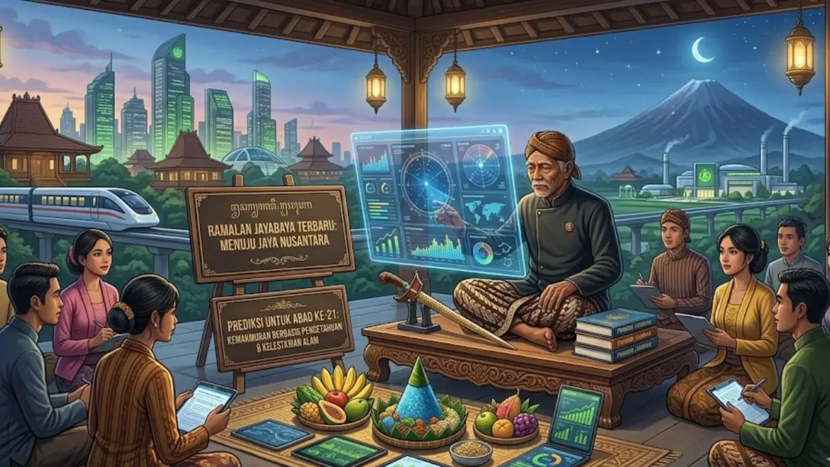 Benarkah bencana alam sudah diprediksi? Baca analisis ramalan Jayabaya terbaru tentang peringatan alam bagi penghuni pulau Jawa dan sekitarnya. (GEMINI AI)