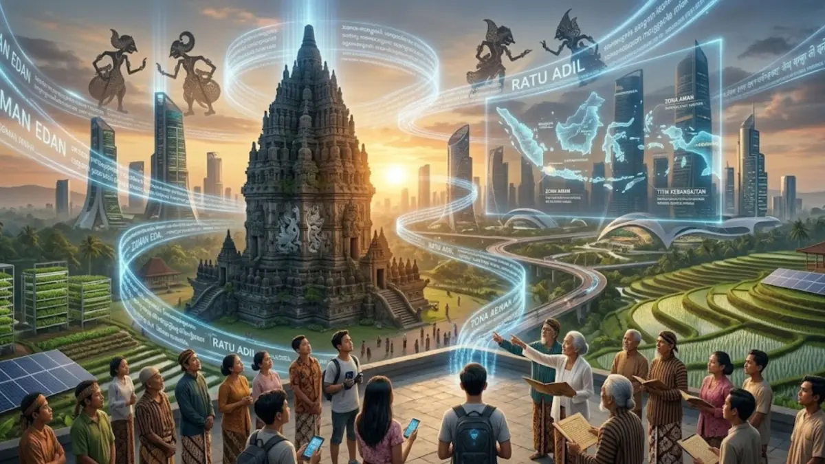 Benarkah sosok Satrio Piningit akan muncul? Simak analisis ramalan Jayabaya terbaru mengenai prediksi pemimpin masa depan Nusantara yang dinantikan. (GEMINI AI)