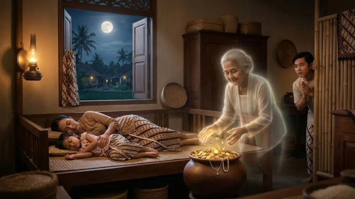 Mitos Jawa tentang rezeki soal pohon pisang di depan rumah ternyata memiliki makna budaya yang menarik. (GEMINI AI)
