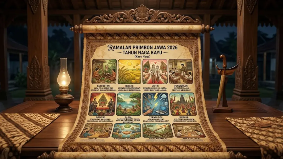 Ramalan Primbon Jawa 2026 memprediksi peluang besar sekaligus tantangan yang perlu dihadapi dengan bijak. (GEMINI AI)
