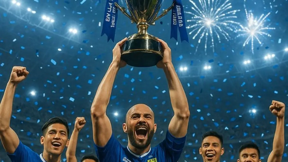 Rumor pemain asing Persib Bandung musim depan heboh! Striker 31 gol hingga bek Eropa dikaitkan dengan Maung Bandung.(Gemini AI)