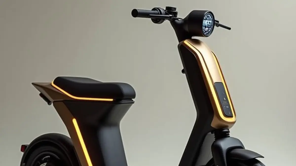 Indomobil e-Motor QT resmi meluncur di IMS 2026. Motor listrik Rp15 jutaan ini punya fitur modern dan jarak tempuh hingga 135 km.(Gemini AI)