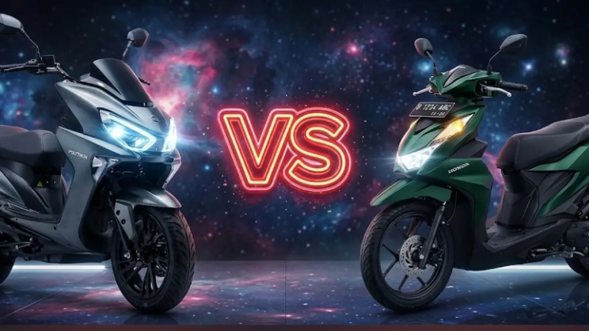 Motor listrik vs Honda Beat, mana yang lebih hemat? Simak hasil perhitungan biaya tahunan berdasarkan tingkat mobilitas pengguna. 
(Gemini AI)