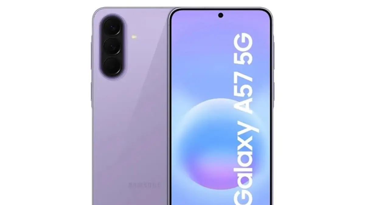 Samsung Galaxy A57 hadir dengan desain lebih tipis dan premium, tetapi upgrade spesifikasi dinilai minim dibanding Galaxy A56.(Gemini AI)