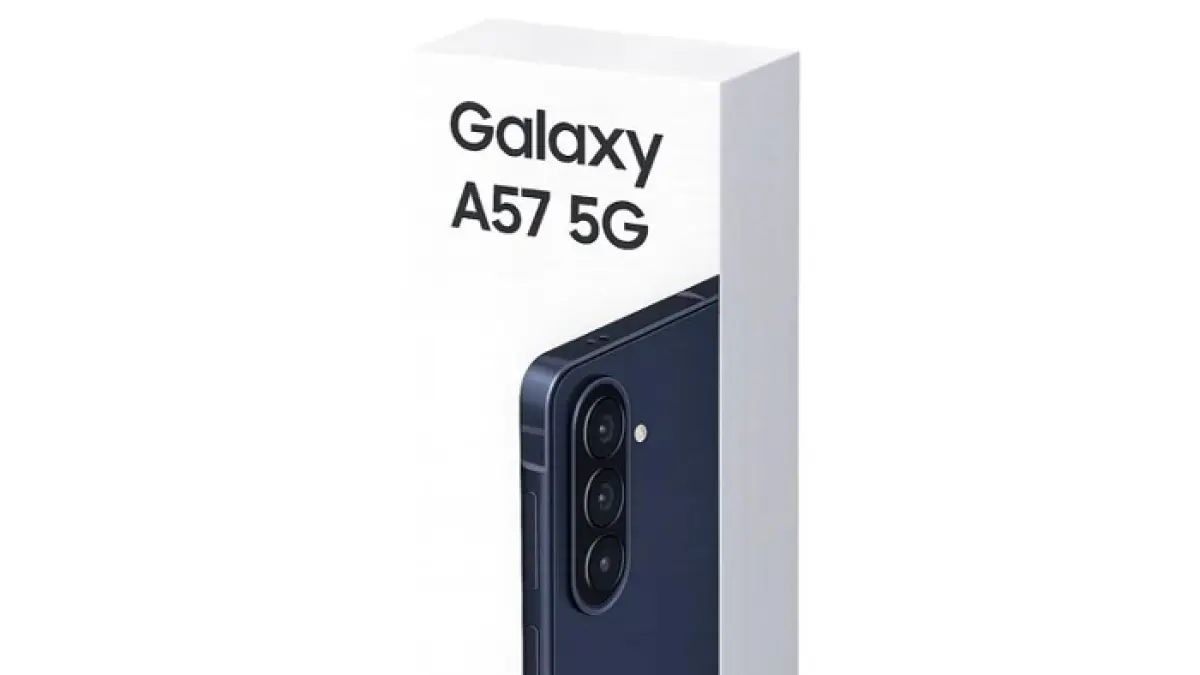 Samsung Galaxy A57 hadir dengan desain lebih tipis, kamera lebih baik, dan fitur AI lengkap. Simak review lengkapnya di sini.(Gemini AI)