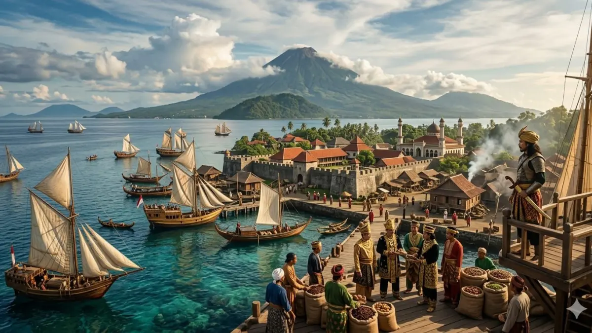 Sejarah kerajaan Nusantara mengungkap kejayaan Tidore dan Gowa-Tallo yang pernah menguasai perdagangan maritim Asia Tenggara.