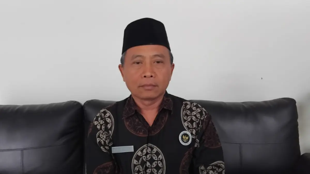 SUBKAN HAMZAH Kepala  Kantor  Kemenhaj Trenggalek. (ZAKI JAZAI/ RADAR TRENGGALEK)