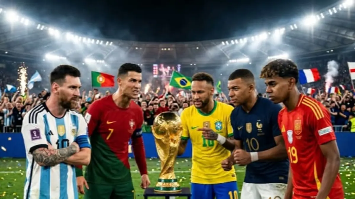 Cristiano Ronaldo masih jadi pilihan utama Portugal di Piala Dunia 2026. Simak alasan dan analisis skuadnya. (Pinterest)