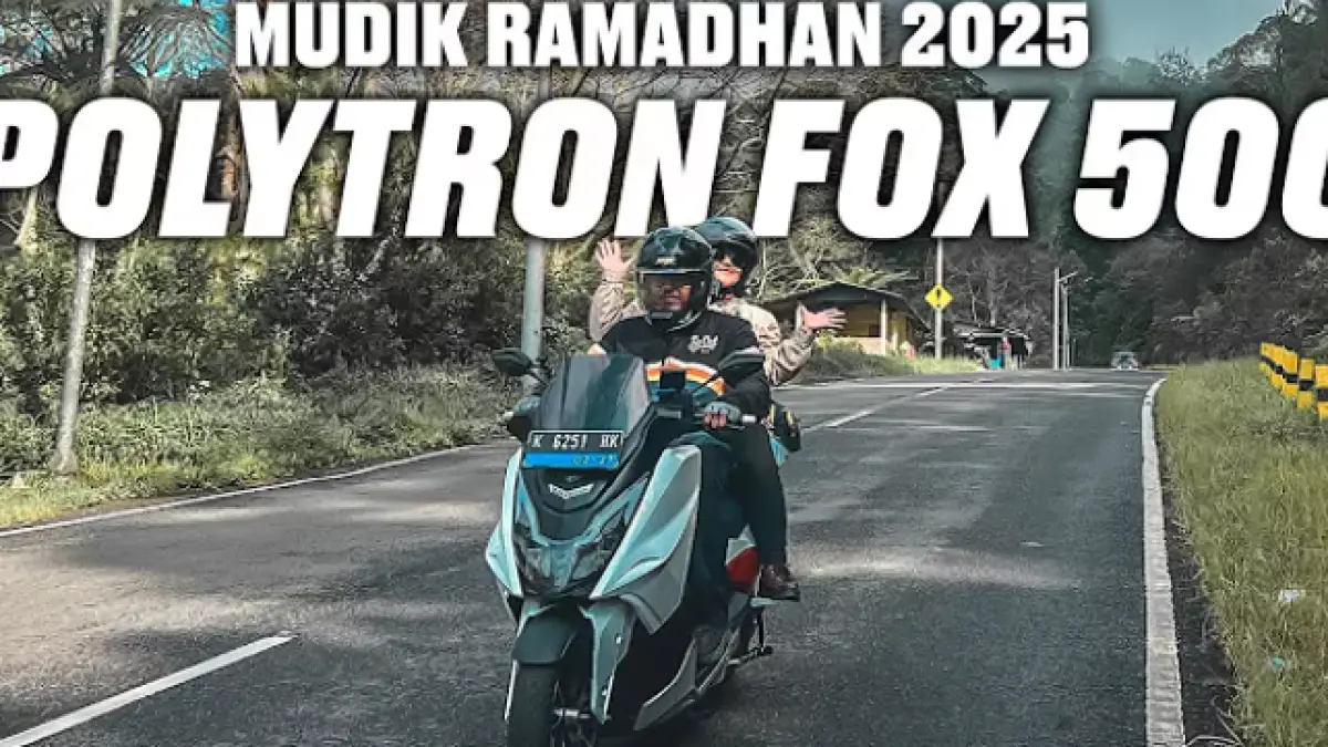 Mudik Naik Polytron Fox 500 dari Jakarta ke Blitar, Baterai Sempat Tinggal 4 Persen, Pengalaman Cari SPKLU Jadi Sorotan (Youtube, MASRANG)