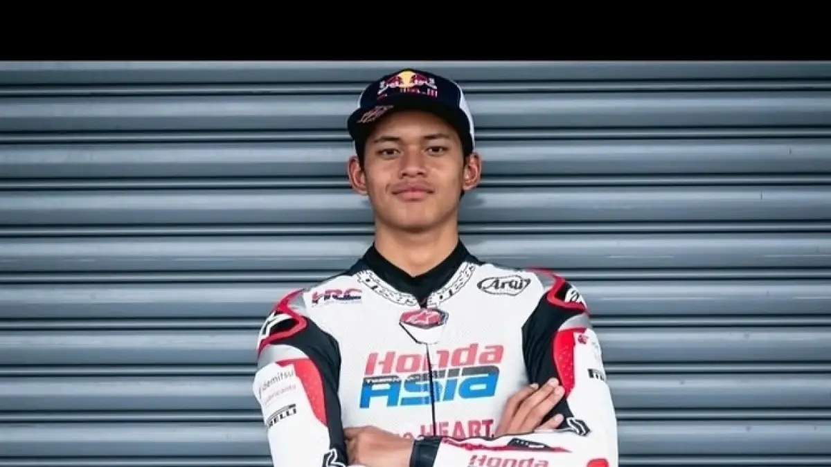Veda Ega Pratama jadi sorotan Moto3 GP Ceko 2026. Ada cerita Presiden Ceko, Casey Stoner, hingga fakta di balik hoaks.(Pinterest) 