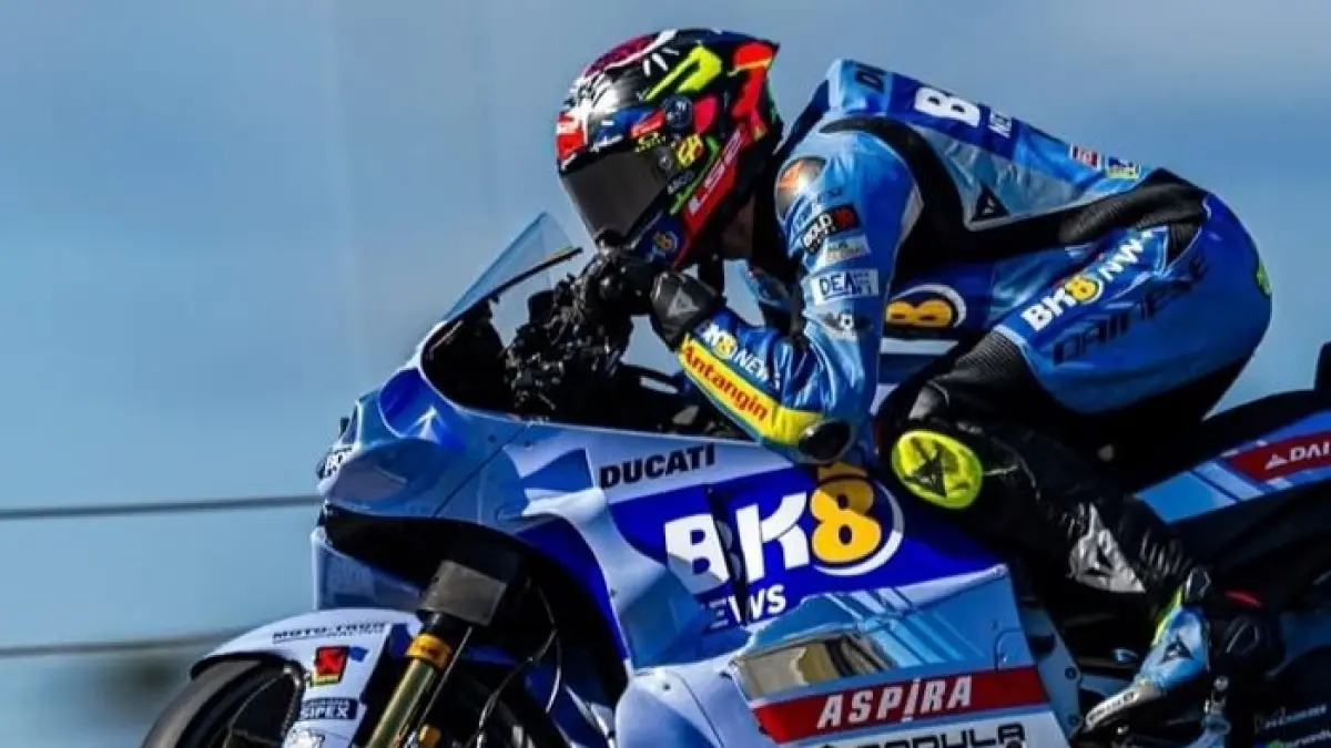 Moto3 Spanyol 2026 menjadi ujian besar Veda Ega Pratama setelah insiden Austin. Bisakah ia kembali ke podium? (Pinterest)
