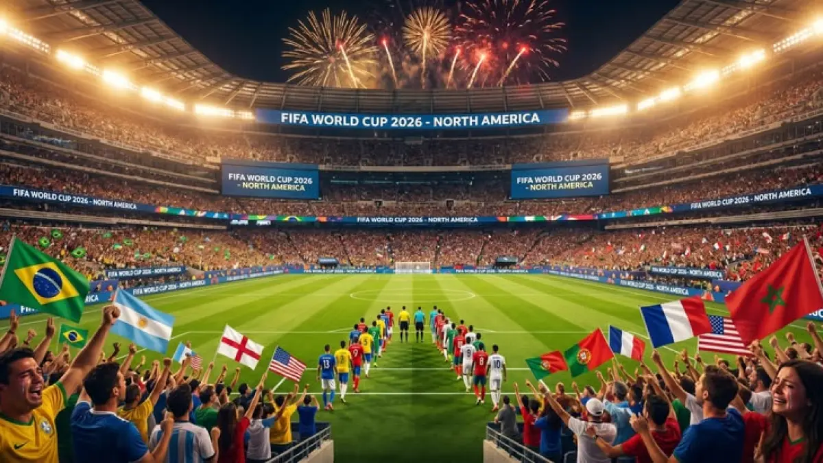 Risiko panas ekstrem Piala Dunia 2026 jadi sorotan ilmuwan, 25% laga berbahaya bagi pemain dan penonton (Pinterest).