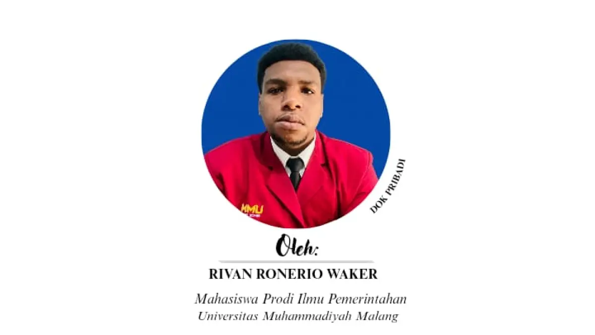 Rivan Ronerio Waker , Mahasiswa Prodi Ilmu Pemerintahan UMM Malang.