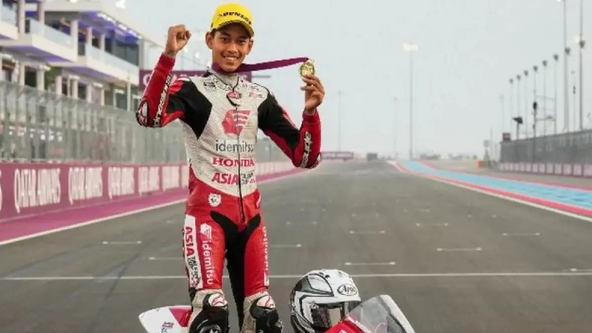 Jadwal lengkap Moto3 2026 di Ceko dan Belanda. Intip posisi Veda Ega Pratama di klasemen terbaru dan dukung aksi pembalap kebanggaan Indonesia!