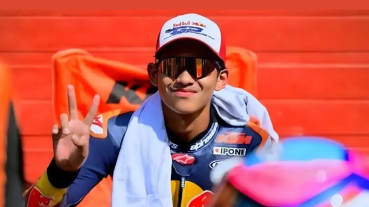 Veda Ega Pratama tampil gemilang di Moto3. Raih dua podium di musim perdana, Veda fokus belajar dan siap taklukkan sirkuit balap internasional selanjutnya.