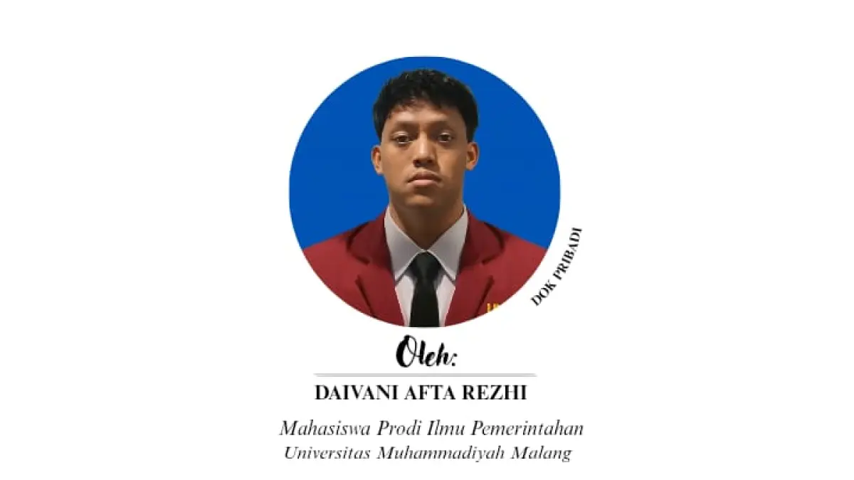 Daivani Afta Rezhi, Mahasiswa Prodi Ilmu Pemerintahan UMM Malang.