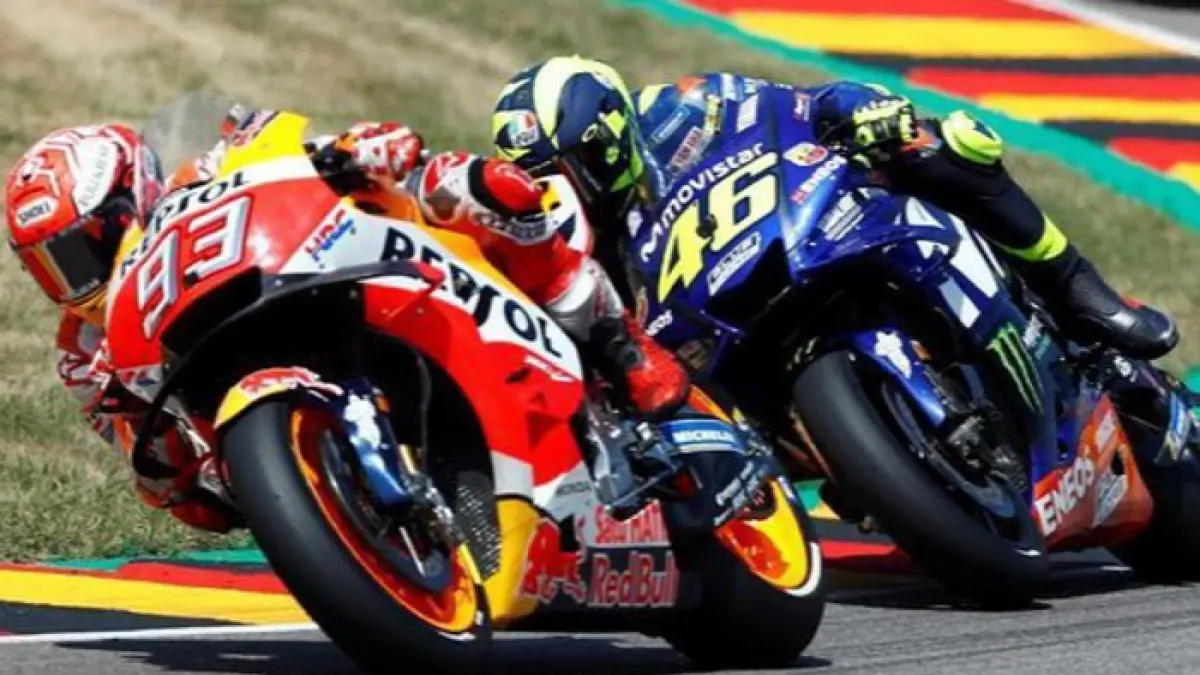 Valentino Rossi tinggalkan Honda pada 2003 dan mengubah sejarah MotoGP. Begini awal keruntuhan dominasi Honda di lintasan balap.(Pinterest)