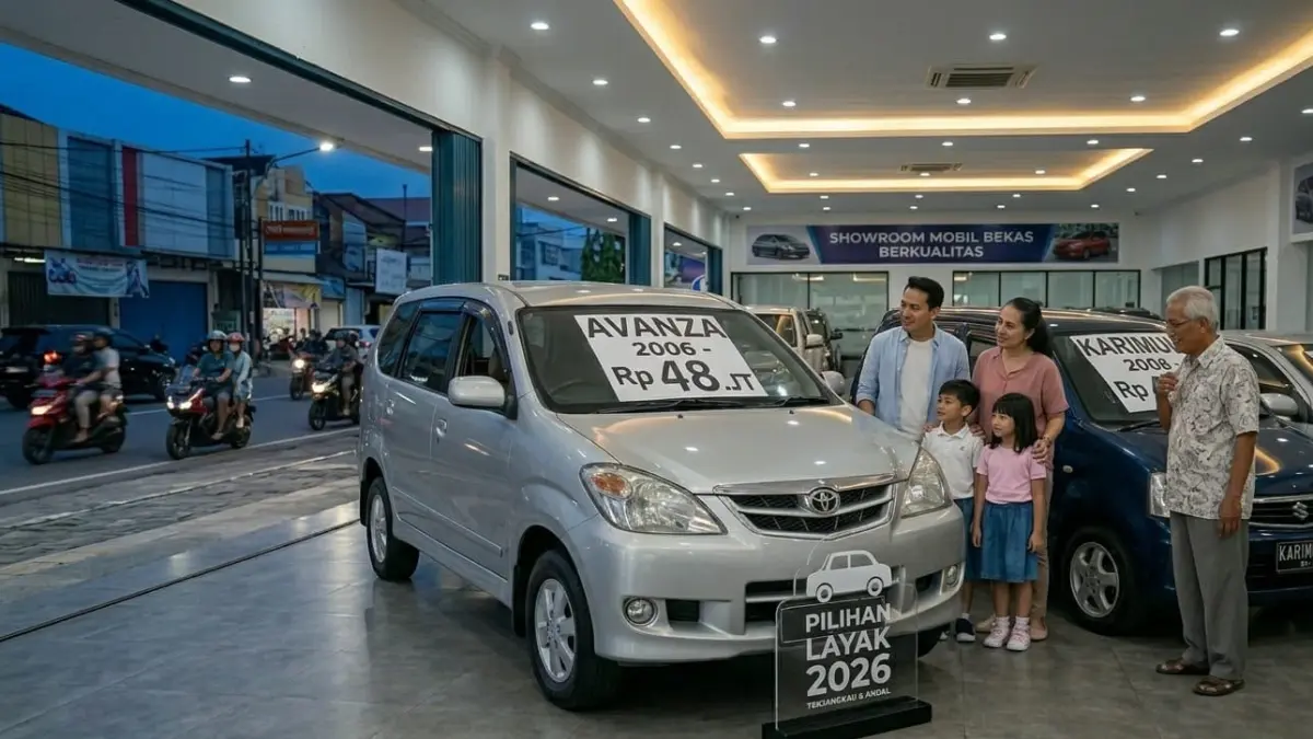 Mobil bekas 50 jutaan terbaik masih menjadi incaran berkat harga terjangkau, pilihan beragam, dan biaya perawatan yang ekonomis.